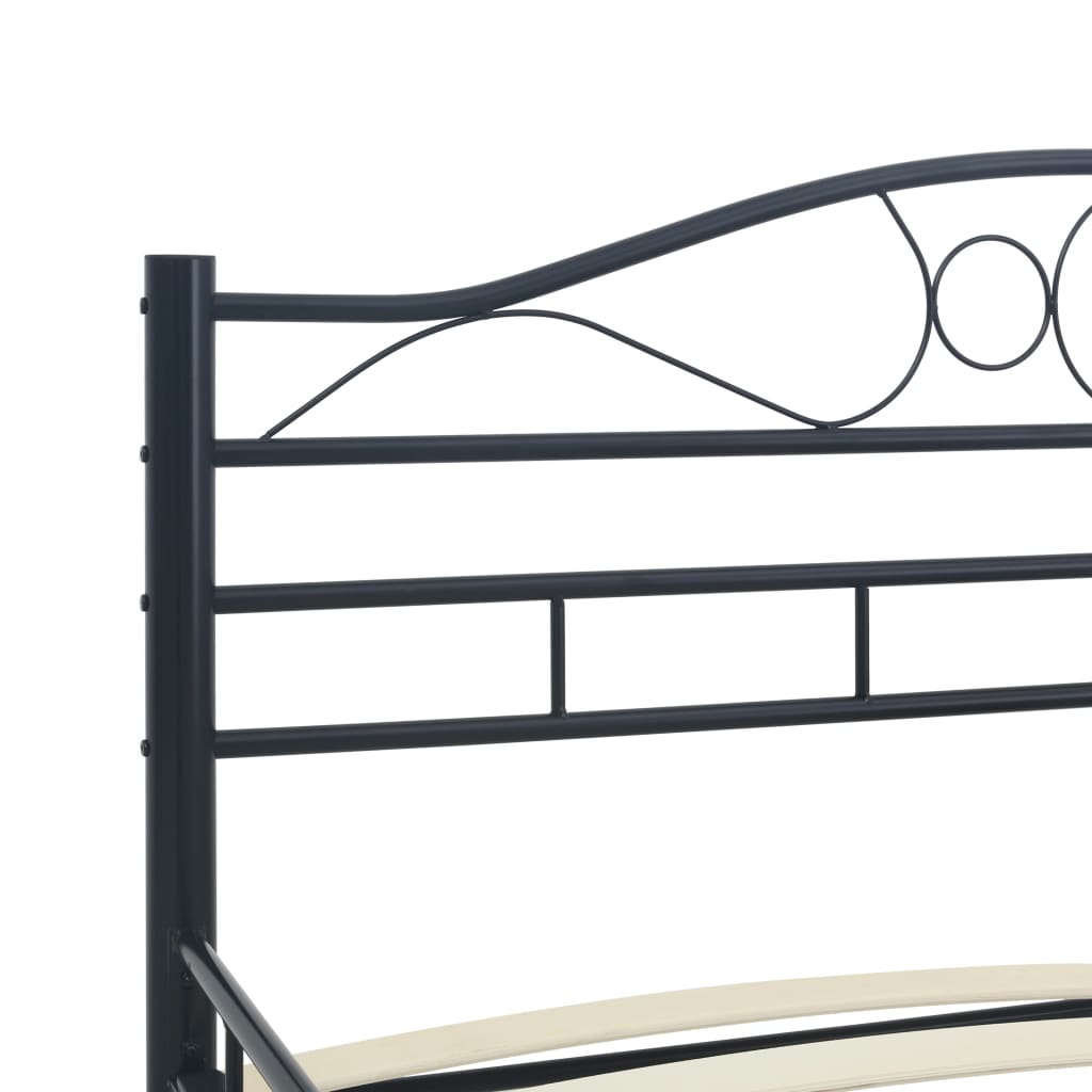 Giroletto Nero in Acciaio 120x200 cm | homemem39