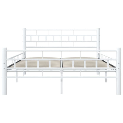 Giroletto Bianco in Metallo 140x200 cm | homemem39