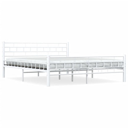 Giroletto Bianco in Metallo 160x200 cm | homemem39