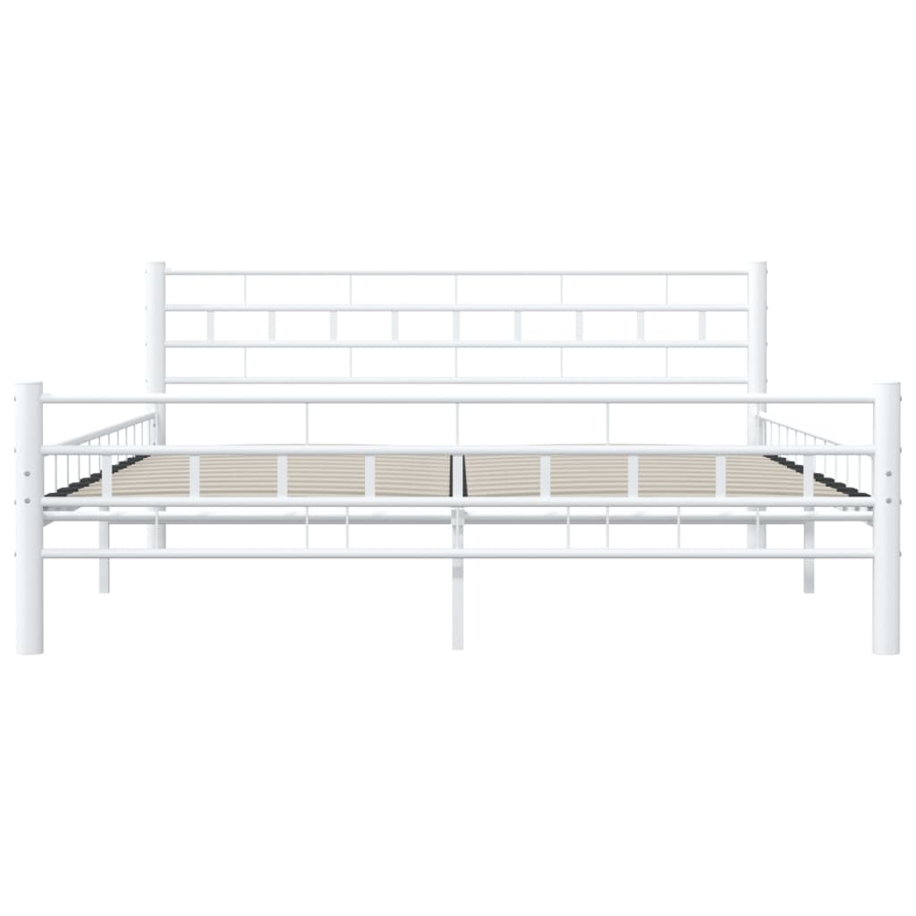 Giroletto Bianco in Metallo 160x200 cm | homemem39