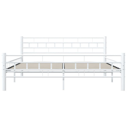 Giroletto Bianco in Metallo 160x200 cm | homemem39