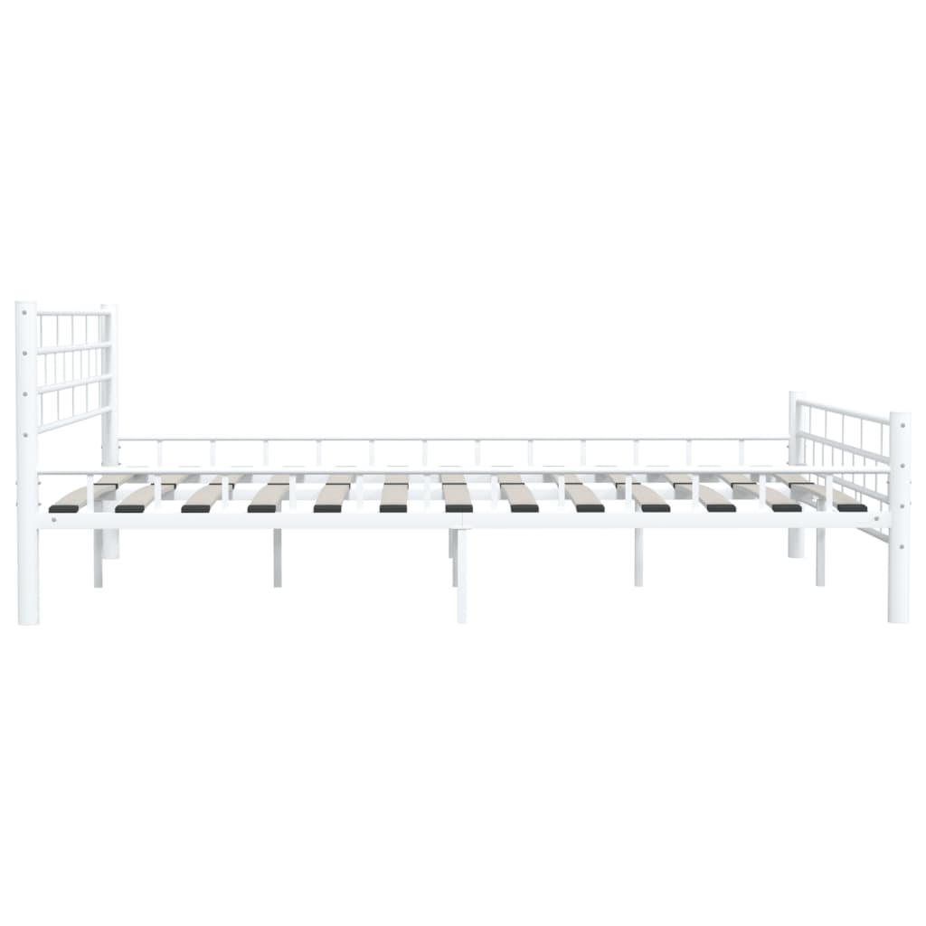 Giroletto Bianco in Metallo 160x200 cm | homemem39