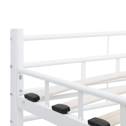 Giroletto Bianco in Metallo 160x200 cm | homemem39
