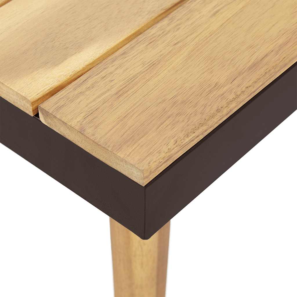 Set Divani da Giardino 7 Posti con Cuscini Legno Acacia Marrone - homemem39