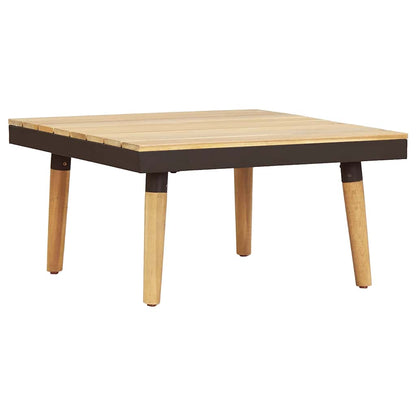 Set Divani da Giardino 7 Posti con Cuscini Legno Acacia Marrone - homemem39