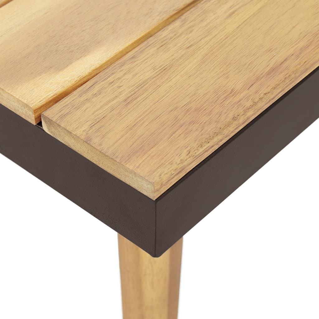 Set Divani Giardino 8 Posti con Cuscini Legno Massello Acacia - homemem39