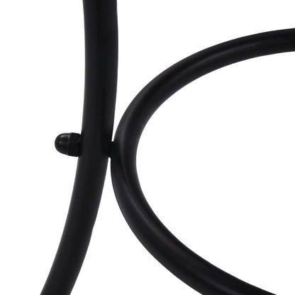 Tavolino da Bistrot con Mosaico Arancio/Grigio 60cm in Ceramica - homemem39