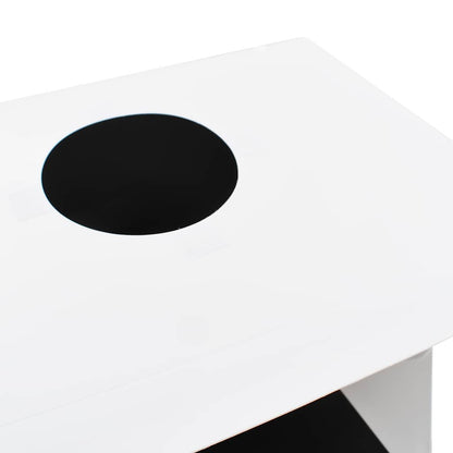 Light Box per Studio Foto a LED 40x34x37 cm in Plastica Bianco - homemem39
