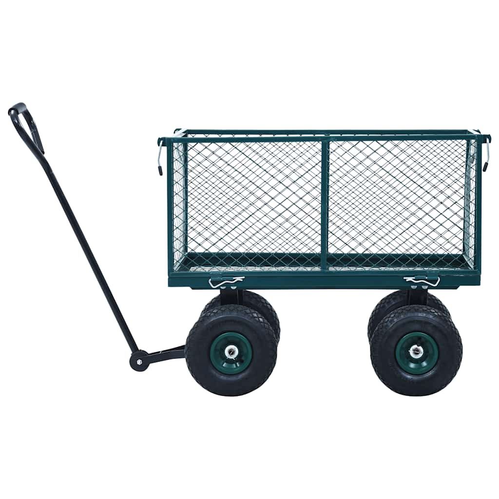 Carrello a Mano da Giardino Verde 350 kg