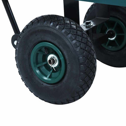 Carrello a Mano da Giardino Verde 350 kg