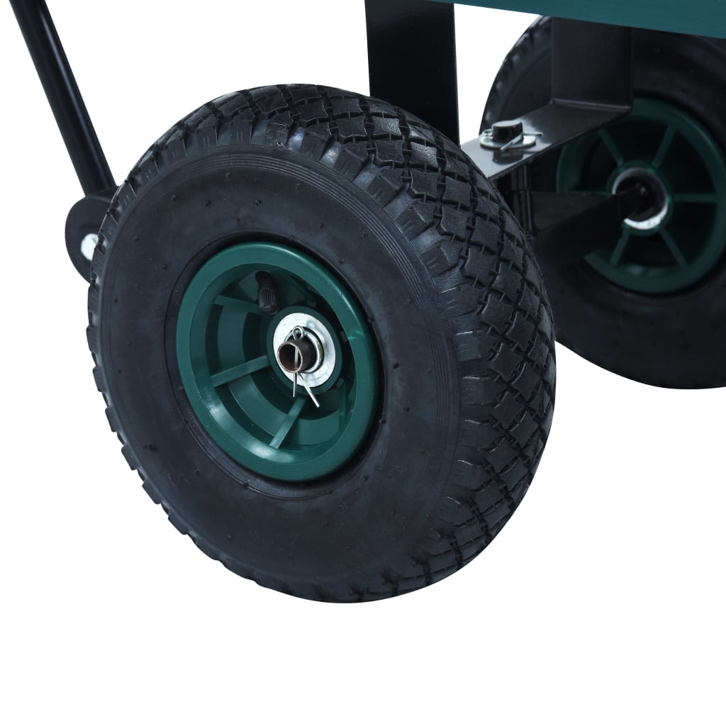 Carrello a Mano da Giardino Verde 350 kg - homemem39