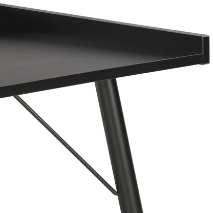 Scrivania Nera 90x50x79 cm - homemem39