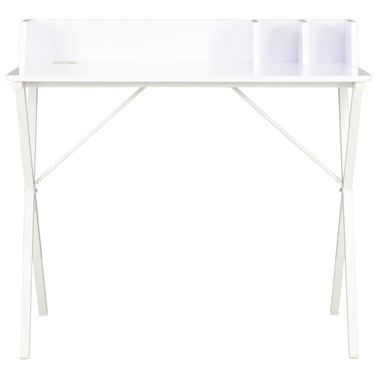 Scrivania Bianca 80x50x84 cm - homemem39