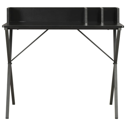 Scrivania Nera 80x50x84 cm - homemem39