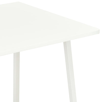 Scrivania con Mensole Bianca 102x50x117 cm - homemem39