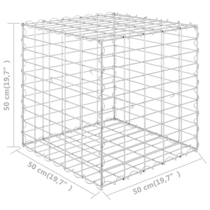 Gabion Raised Bed Cube in Steel Wire 50x50x50 cm