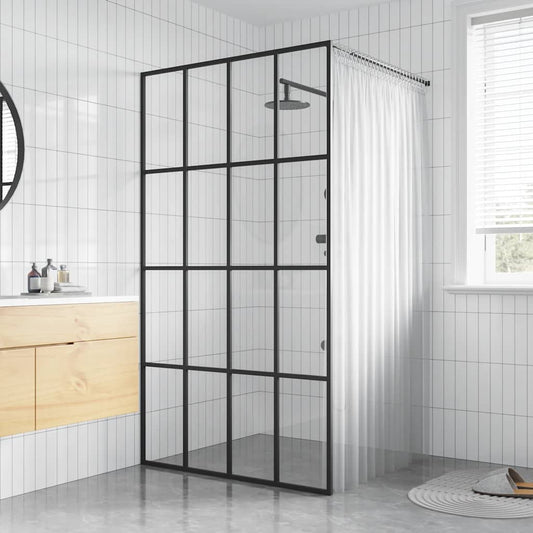 Cabina Doccia con Vetro Temperato Trasparente 118x190 cm - homemem39