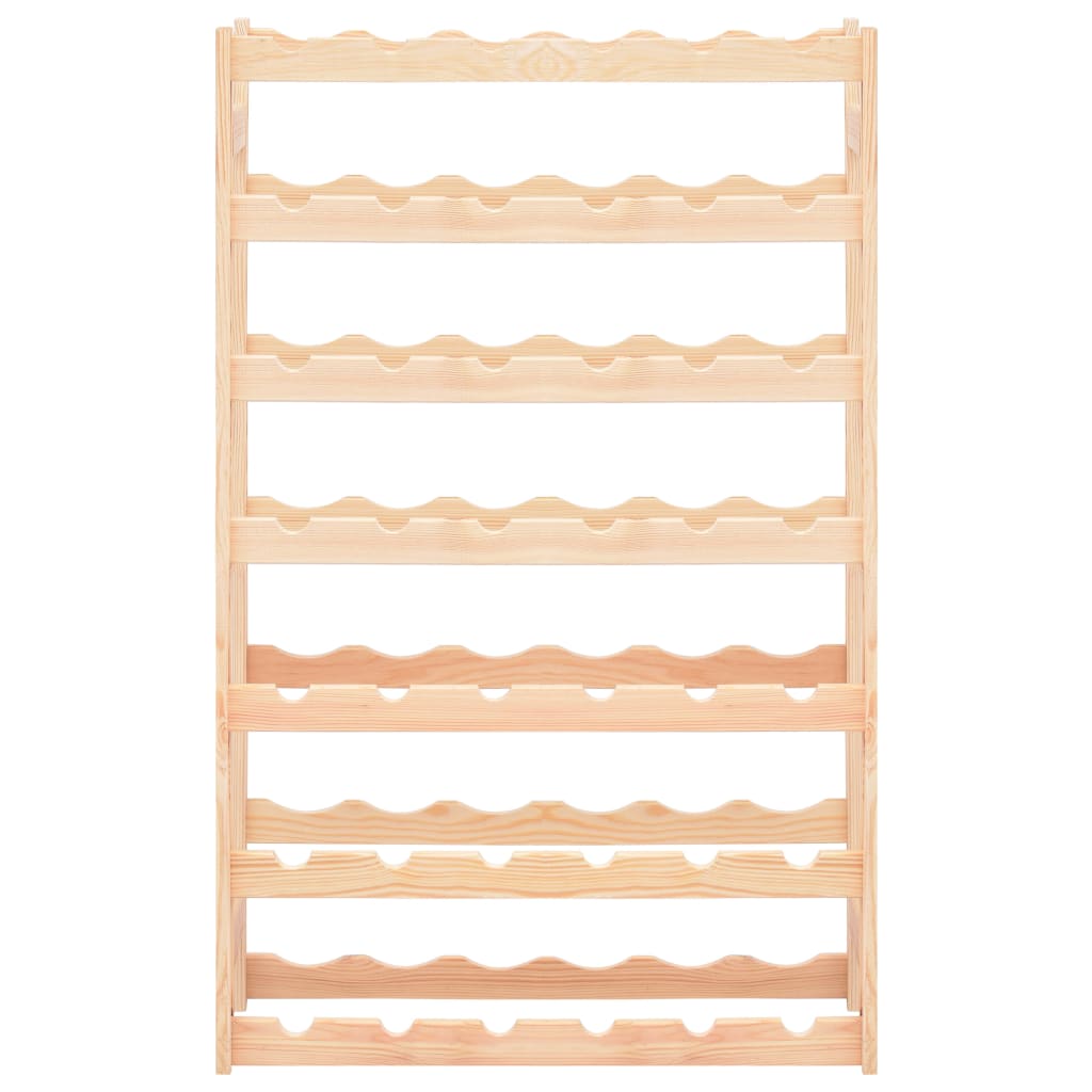 Portavini da 42 Bottiglie in Legno di Pino