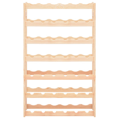 Portavini da 42 Bottiglie in Legno di Pino