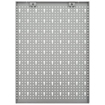 Pannelli per Utensili a Parete 3 pz 40x58 cm Acciaio | homemem39