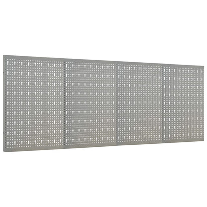 Pannelli per Utensili a Parete 4 pz 40x58 cm in Acciaio | homemem39
