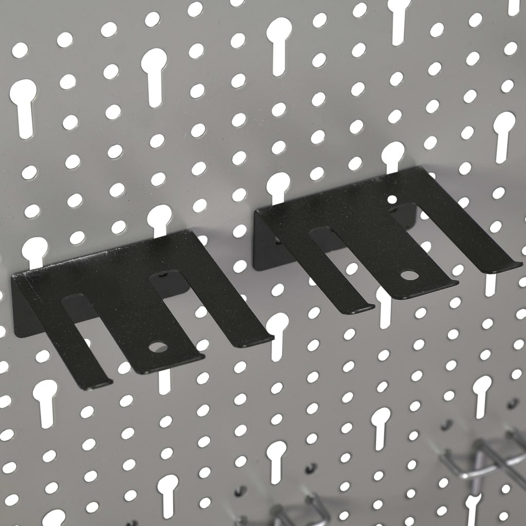 Pannelli per Utensili a Parete 3 pz 40x58 cm Acciaio | homemem39