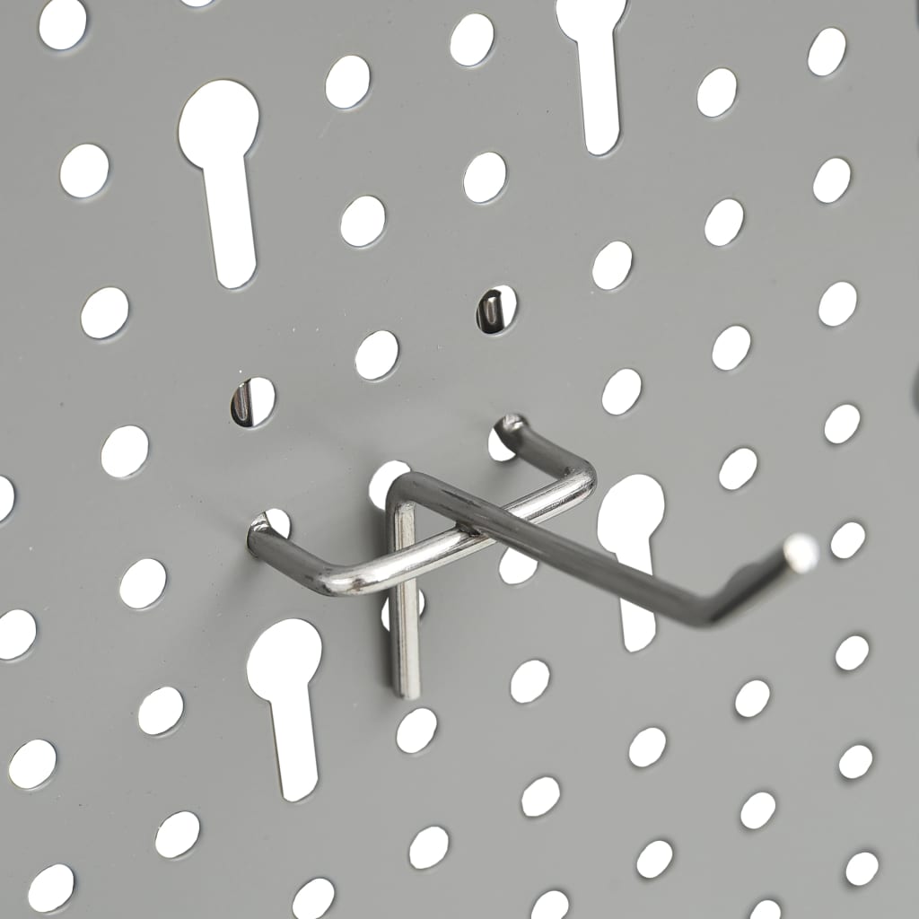 Pannelli per Utensili a Parete 3 pz 40x58 cm Acciaio | homemem39