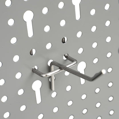 Pannelli per Utensili a Parete 4 pz 40x58 cm Acciaio | homemem39