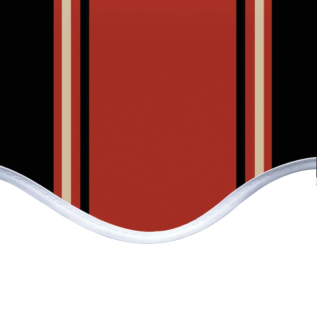 Tenda da Sole in Tela Arancione e Marrone 350x250 cm