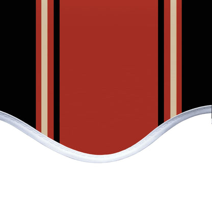 Tenda da Sole in Tela Arancione e Marrone 600x300 cm