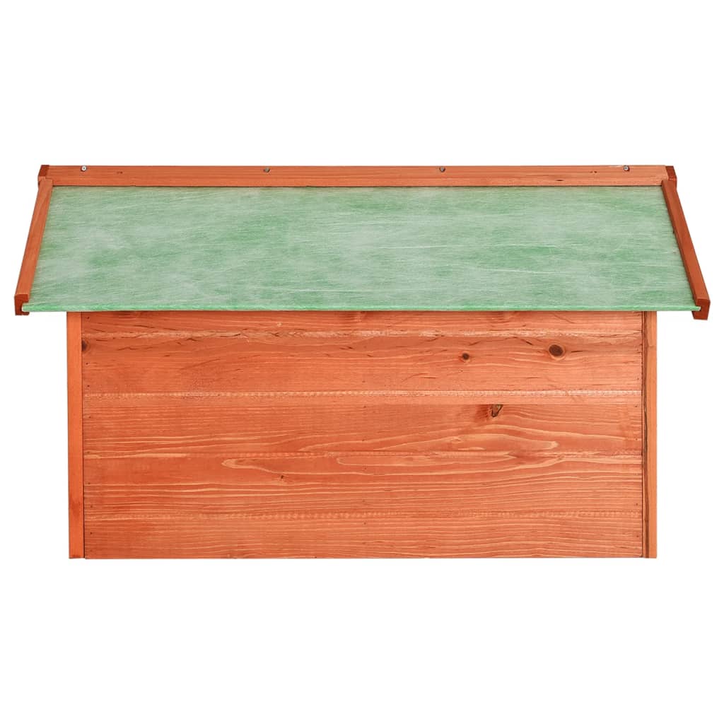 Casetta per Tosaerba Robotizzato 72x87x50 cm Massello di Abete - homemem39