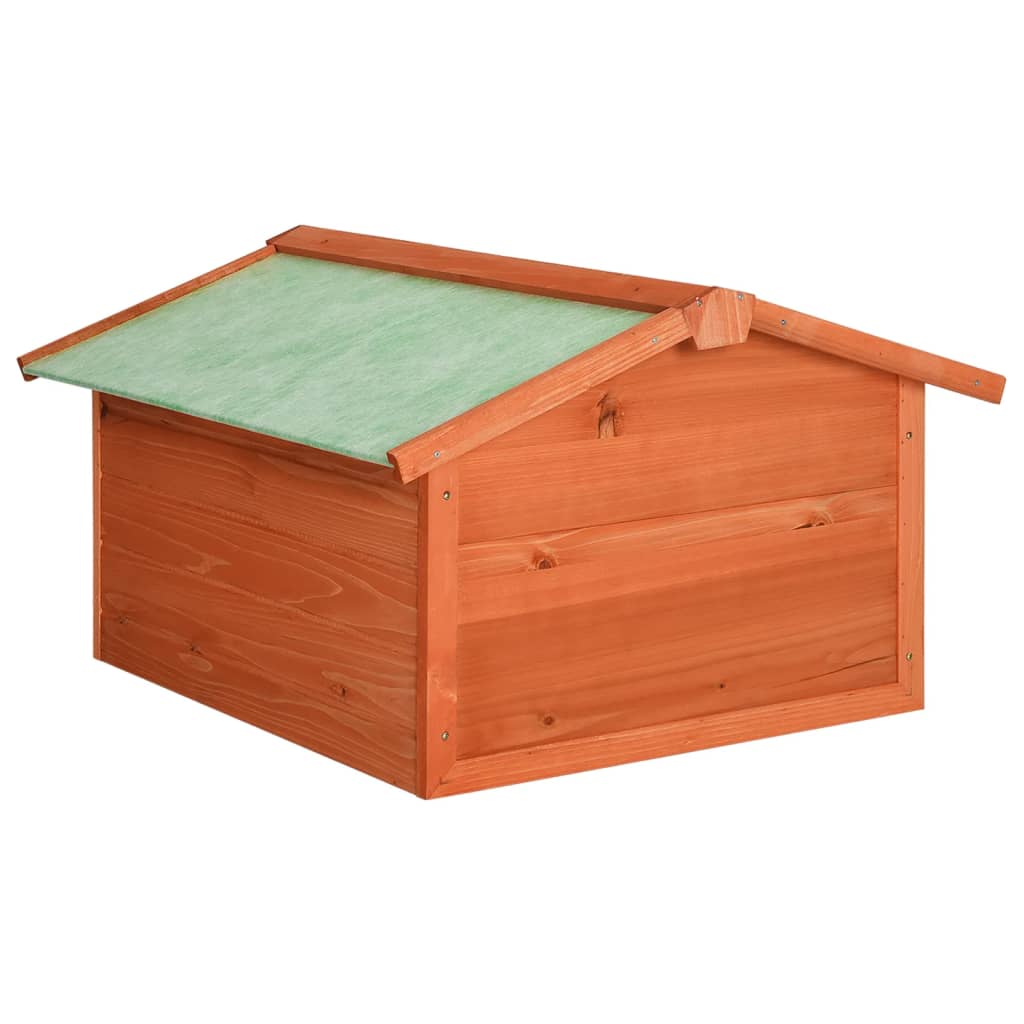 Casetta per Tosaerba Robotizzato 72x87x50 cm Massello di Abete - homemem39