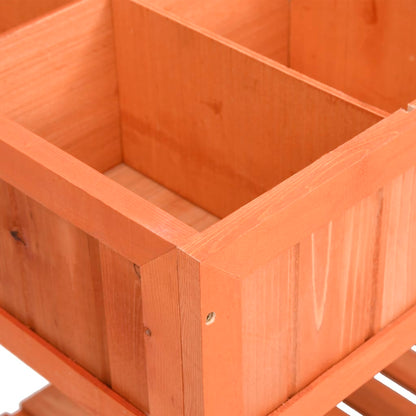 Fioriera per Erbe Aromatiche 80x60x80cm Legno Massello di Abete - homemem39