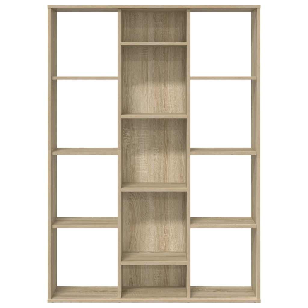 Libreria/Divisorio Rovere Sonoma 100x24x140cm Legno Multistrato