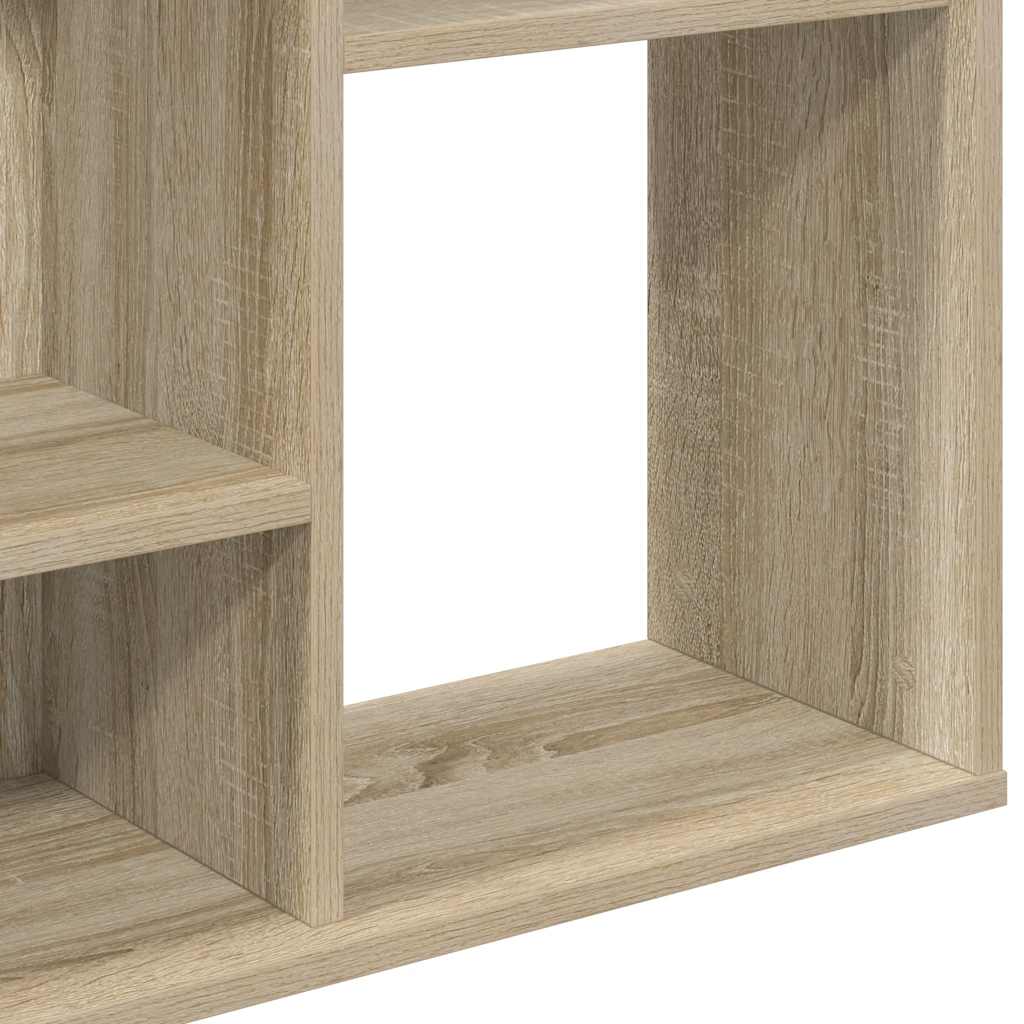 Libreria/Divisorio Rovere Sonoma 100x24x140cm Legno Multistrato