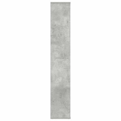 Libreria/Divisorio Grigio Cemento 100x24x140 cm in Multistrato
