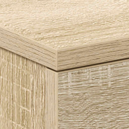 Comodino Rovere Sonoma 38x35x56 cm in Legno Multistrato - homemem39