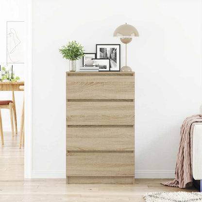 Credenza Rovere Sonoma 60x35x98,5 cm in Legno Multistrato - homemem39