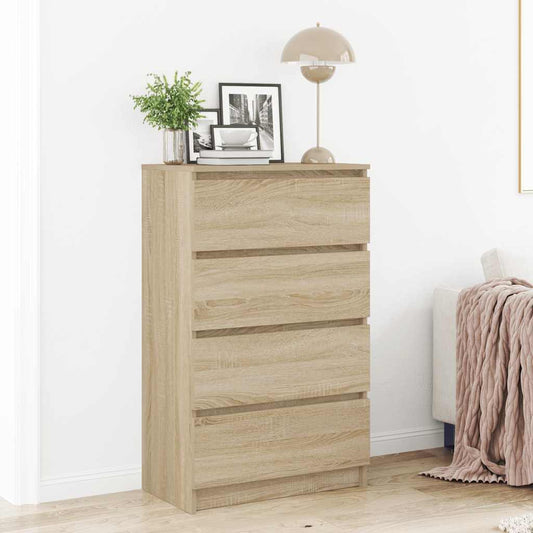 Credenza Rovere Sonoma 60x35x98,5 cm in Legno Multistrato - homemem39