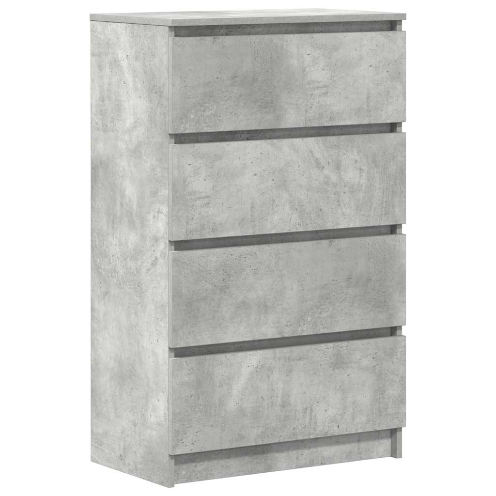 Credenza Grigio Cemento 60x35x98,5 cm in Legno Multistrato - homemem39