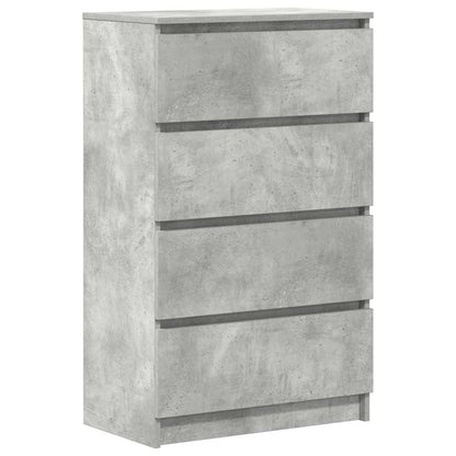 Credenza Grigio Cemento 60x35x98,5 cm in Legno Multistrato - homemem39