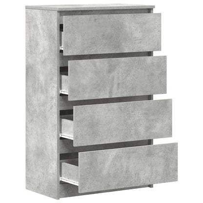 Credenza Grigio Cemento 60x35x98,5 cm in Legno Multistrato - homemem39