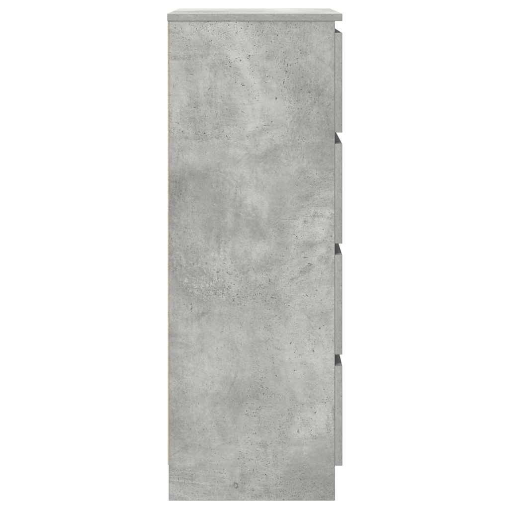 Credenza Grigio Cemento 60x35x98,5 cm in Legno Multistrato - homemem39