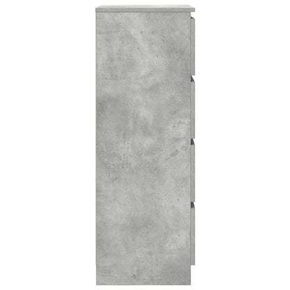 Credenza Grigio Cemento 60x35x98,5 cm in Legno Multistrato - homemem39