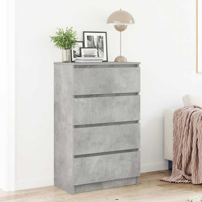 Credenza Grigio Cemento 60x35x98,5 cm in Legno Multistrato - homemem39