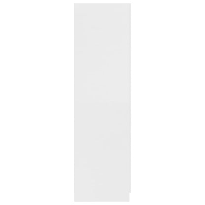 Armadio Bianco 80x52x180 cm in Legno Multistrato - homemem39