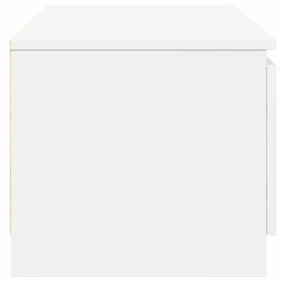 Mobile Porta TV Bianco 140x40x35,5 cm in Legno Multistrato - homemem39