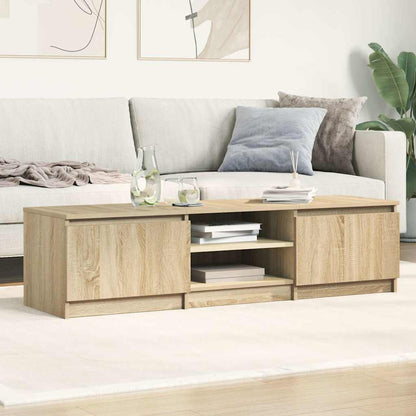 Mobile TV Rovere Sonoma 140x40x35,5 cm in Legno Multistrato