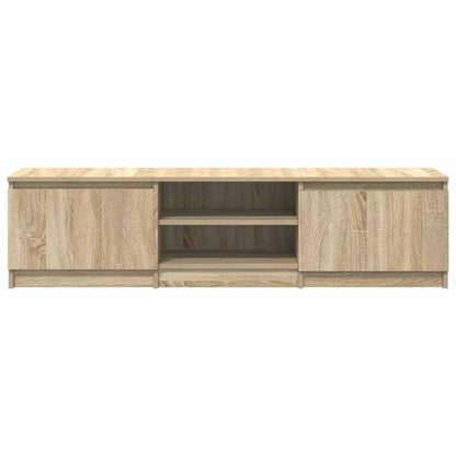 Mobile TV Rovere Sonoma 140x40x35,5 cm in Legno Multistrato