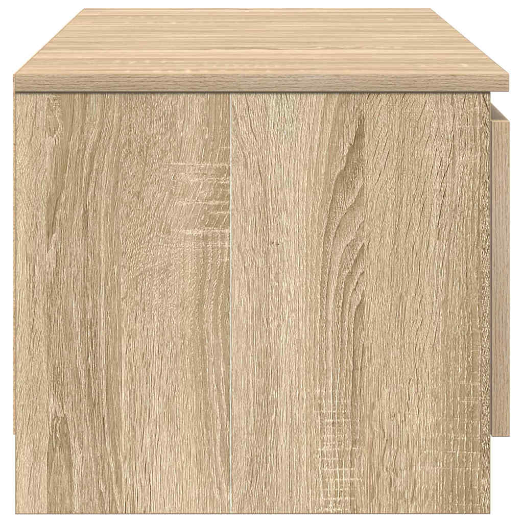 Mobile TV Rovere Sonoma 140x40x35,5 cm in Legno Multistrato